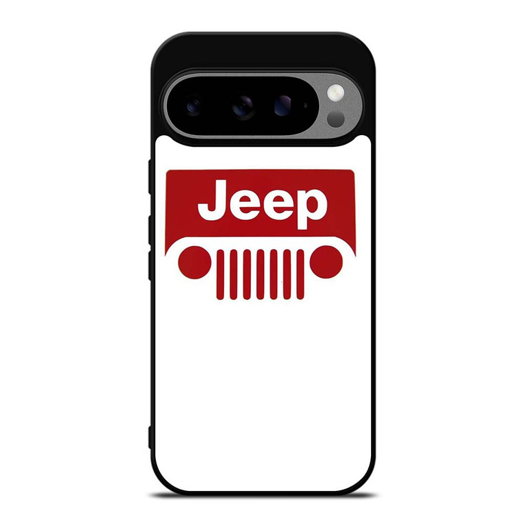 JEEP CAR LOGO RED Google Pixel 9 Pro XL Case Cover