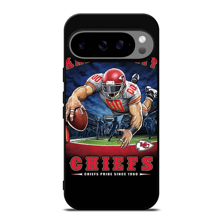 KANSAS CITY CHIEFS FOOTBALL ART Google Pixel 9 Pro XL Case Cover