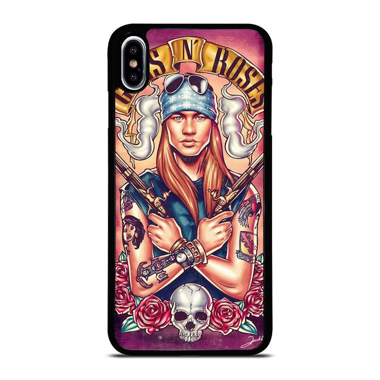 AXL GUNS N ROSES GNR iPhone XS Max Case Cover