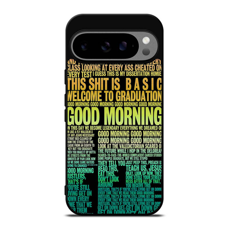 KANYE WEST RAPPER LYRICS Google Pixel 9 Pro XL Case Cover