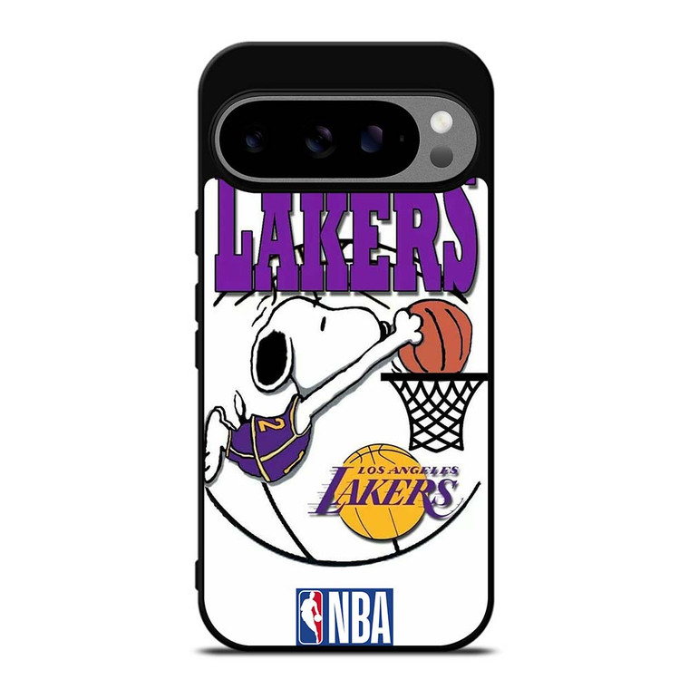 LA LAKERS SNOOPY DUNK Google Pixel 9 Pro XL Case Cover