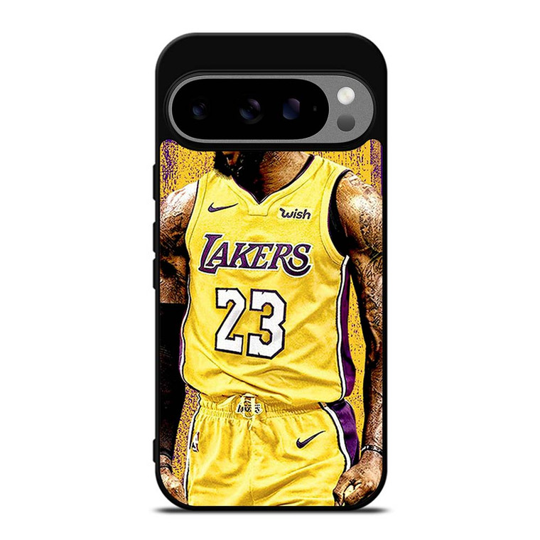 LEBRON JAMES LA LAKERS ART Google Pixel 9 Pro XL Case Cover