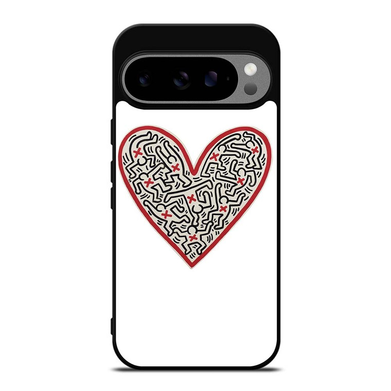 LOVE KEITH HARING Google Pixel 9 Pro XL Case Cover