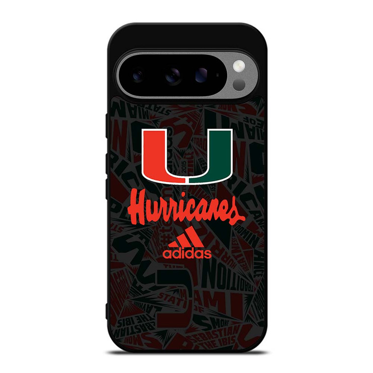 MIAMI HURRICANES UM ADIDAS Google Pixel 9 Pro XL Case Cover