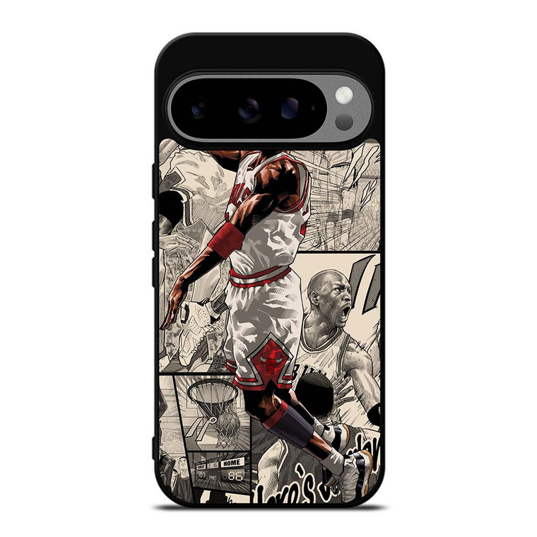 MICHAEL JORDAN COMIC ART Google Pixel 9 Pro XL Case Cover