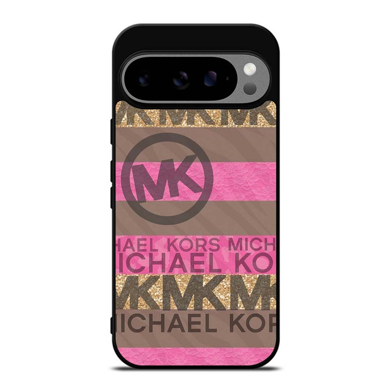 MICHAEL KORS PINK STRIP LOGO Google Pixel 9 Pro XL Case Cover