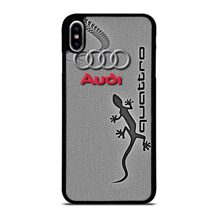 AUDI GECKO QUATTRO LOGO iPhone XS Max Case Cover