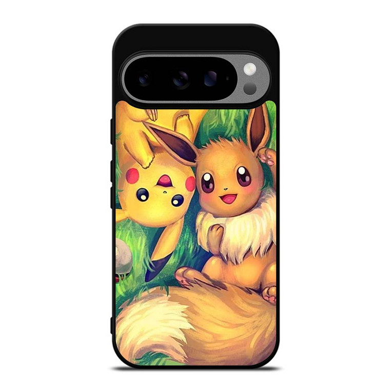 POKEMON EEVEE AND PIKACHU Google Pixel 9 Pro XL Case Cover