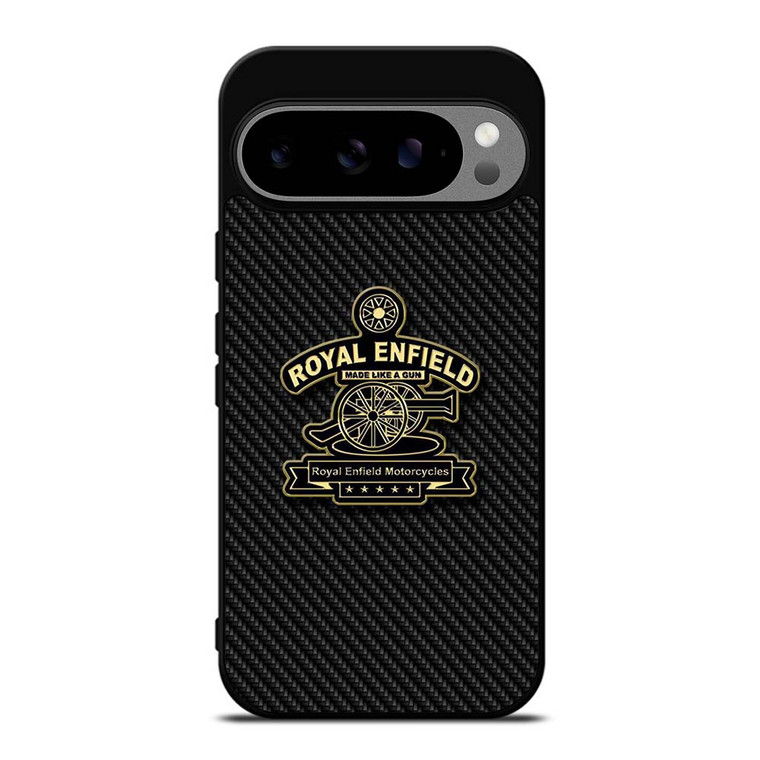 ROYAL ENFIELD VINTAGE LOGO CARBON Google Pixel 9 Pro XL Case Cover