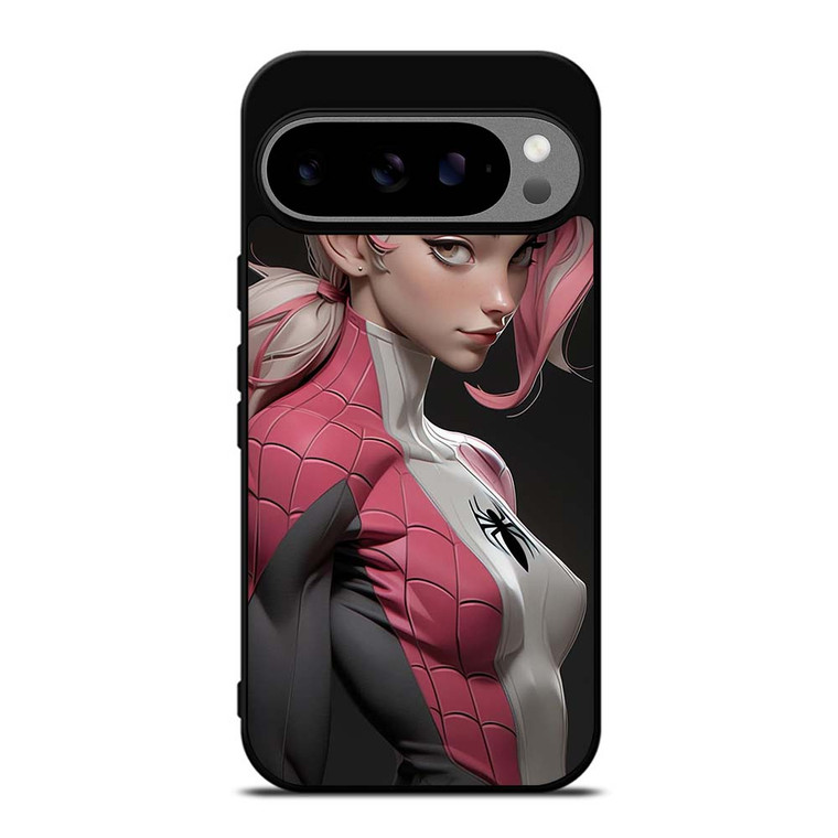 SEXY SPIDER GIRL MARVEL COMICS CARTOON Google Pixel 9 Pro XL Case Cover