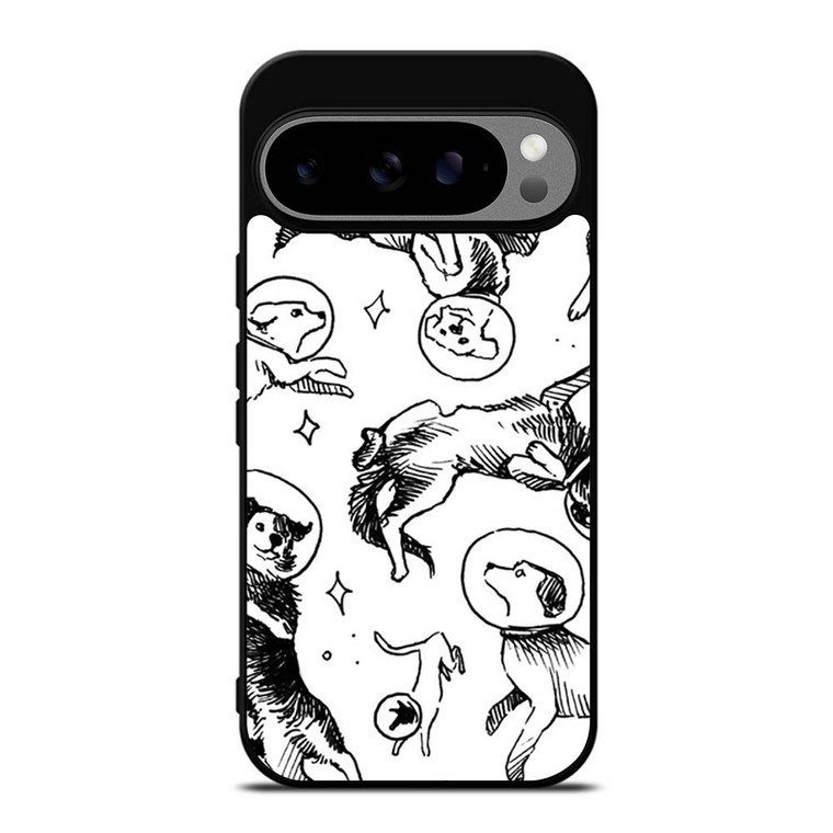SPACE DOG WHITE PATTERN Google Pixel 9 Pro XL Case Cover