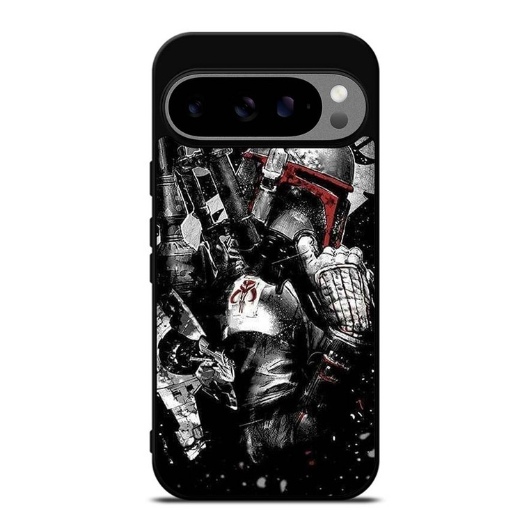 STAR WARS BOBA FETT ART Google Pixel 9 Pro XL Case Cover