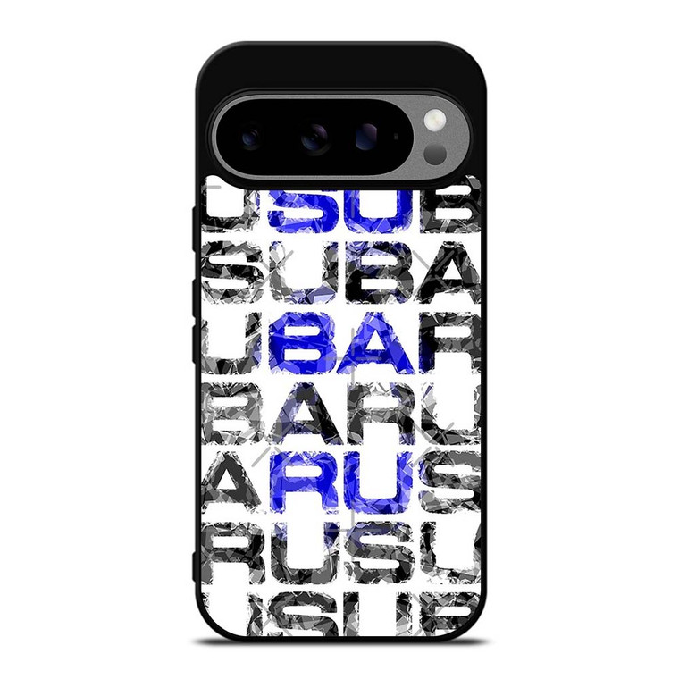 SUBARU CROSSWORD PUZZLE Google Pixel 9 Pro XL Case Cover