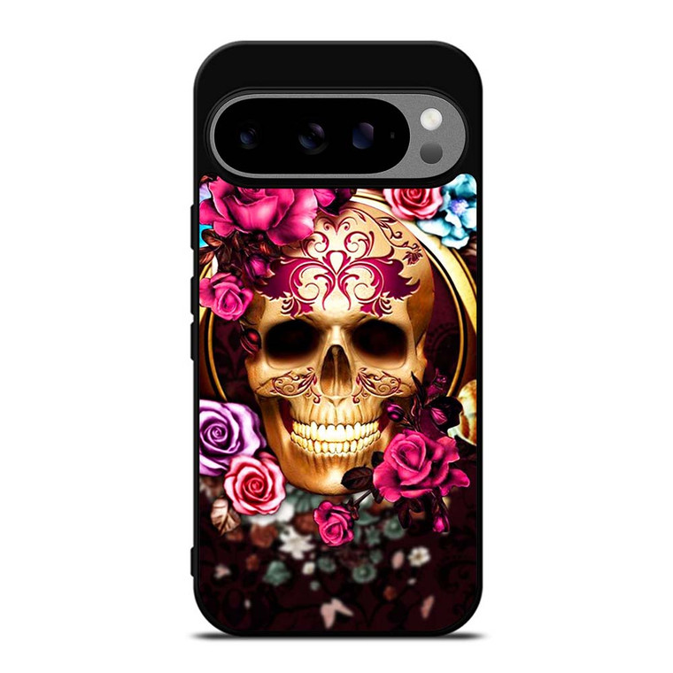SUGAR SKULL FLOWER 2 Google Pixel 9 Pro XL Case Cover