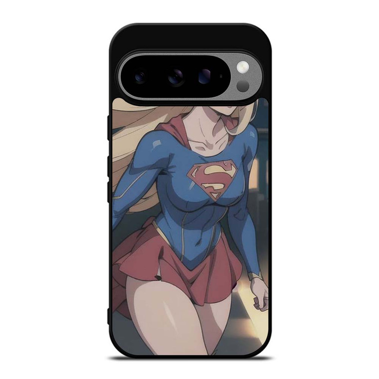 SUPER GIRL CARTOON MANGA ANIME Google Pixel 9 Pro XL Case Cover