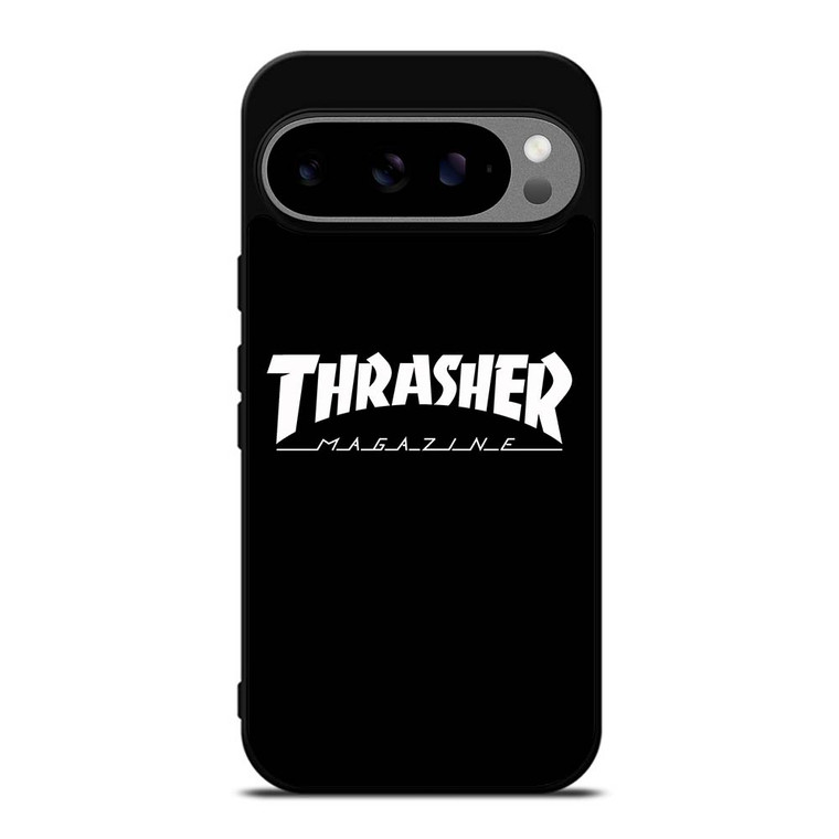 THRASHER SKATEBOARD MAGAZINE BLACK Google Pixel 9 Pro XL Case Cover