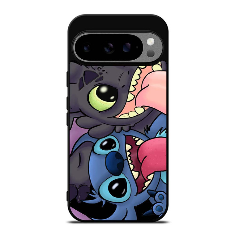 TOOTHLESS AND STITCH CARTOON Google Pixel 9 Pro XL Case Cover