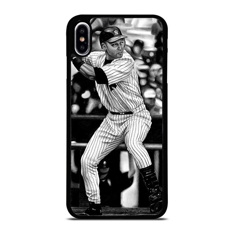 DEREK JETER NEW YORK YANKEES BASEBALL 2 iPhone XS Max Case Cover