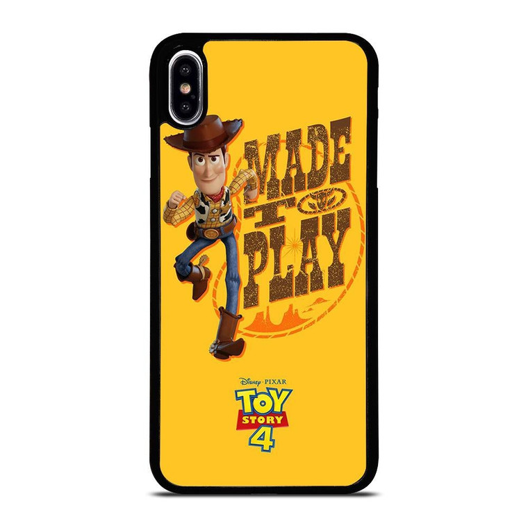 DISNEY TOY STORY MADE TO PLAY WOODY iPhone XS Max Case Cover