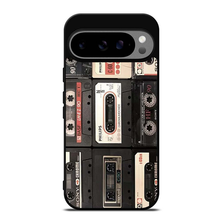 VINTAGE MIXTAPE COLLAGE Google Pixel 9 Pro XL Case Cover