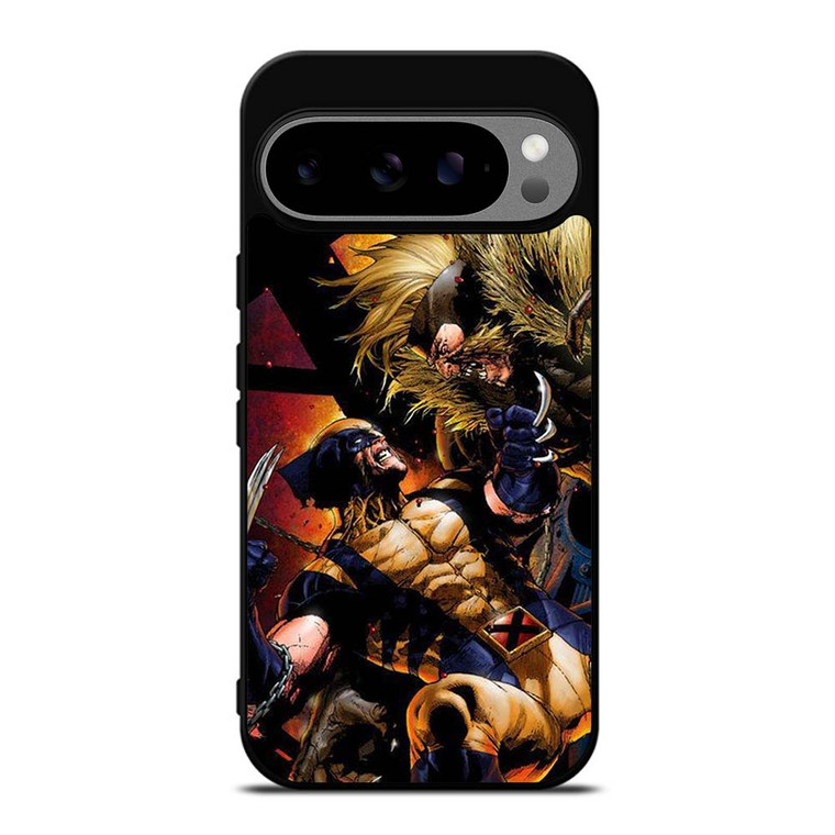 WOLVERINE VS SABRETOOTH Google Pixel 9 Pro XL Case Cover