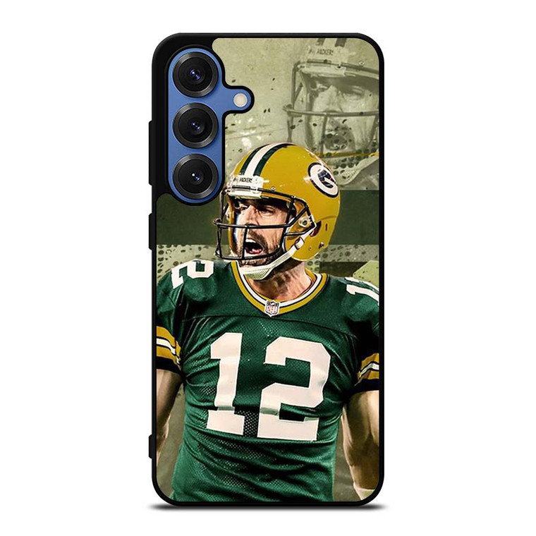 AARON RODGERS PACKERS FOOTBALL Samsung Galaxy S25 Case Cover