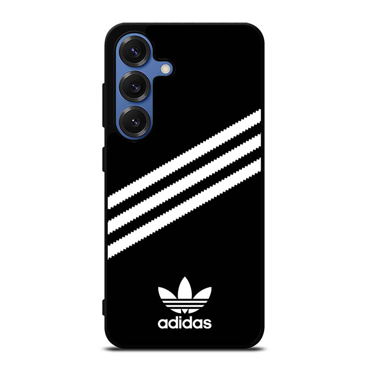 ADIDAS ORIGINALS STRIPES BLACK WHITE Samsung Galaxy S25 Case Cover