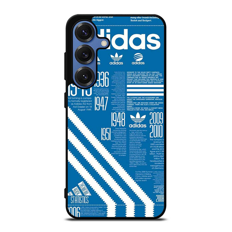 ADIDAS SHOES LOGO BLUE Samsung Galaxy S25 Case Cover