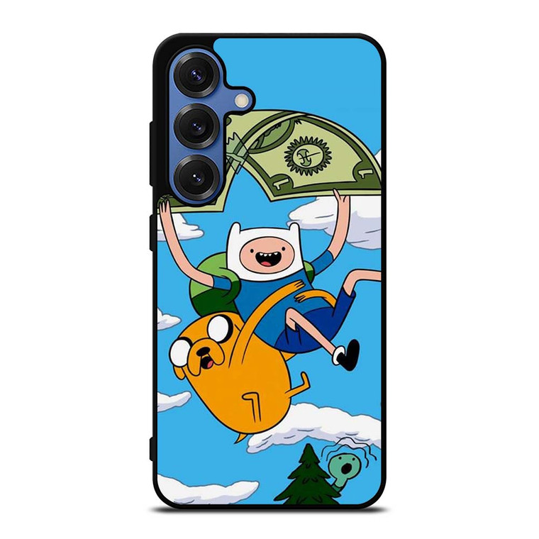 ADVENTURE TIME FINN AND JAKE MONEY Samsung Galaxy S25 Case Cover