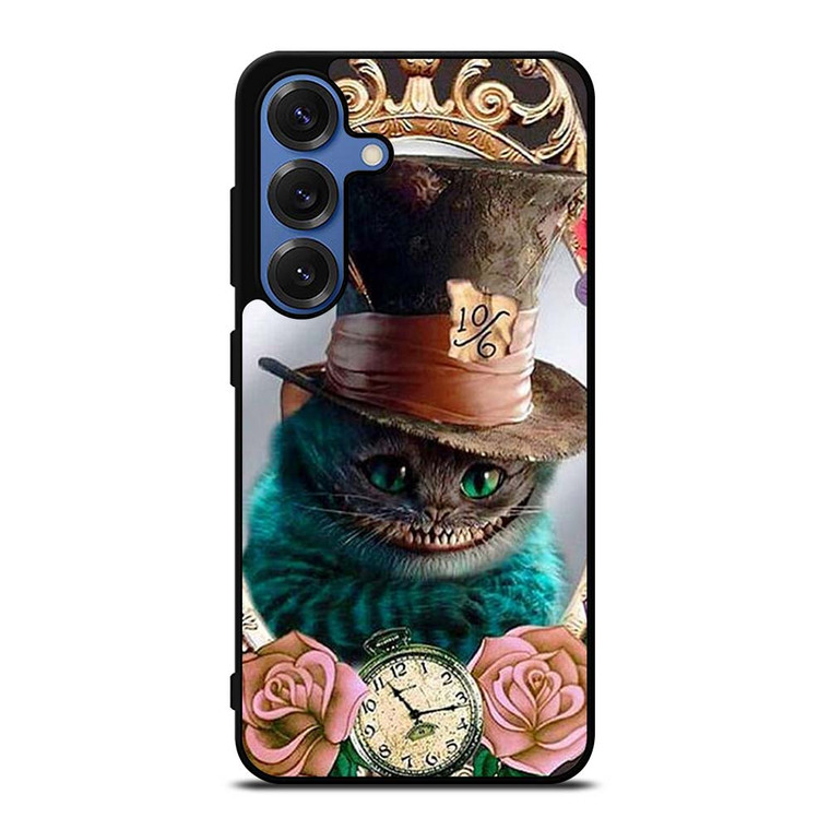 ALICE IN WONDERLAND CAT CUTE Samsung Galaxy S25 Case Cover