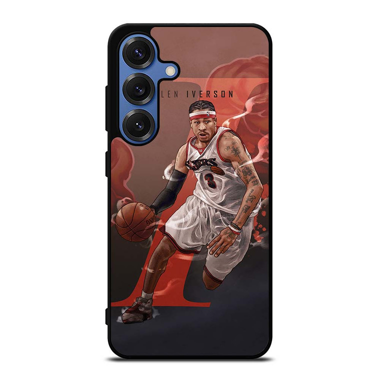 ALLEN IVERSON SIXERS NBA BASKETBALL Samsung Galaxy S25 Case Cover
