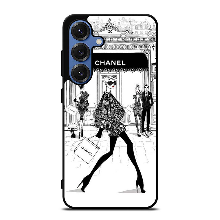 BEAUTY FASHION MEGAN HESS CLIPART Samsung Galaxy S25 Case Cover