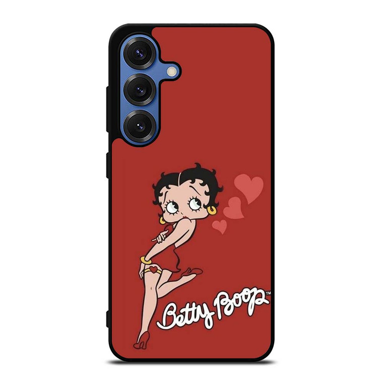 BETTY BOOP CARTOON LOVE Samsung Galaxy S25 Case Cover