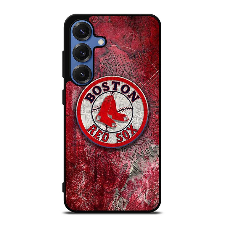 BOSTON RED SOX MLB LOGO Samsung Galaxy S25 Case Cover