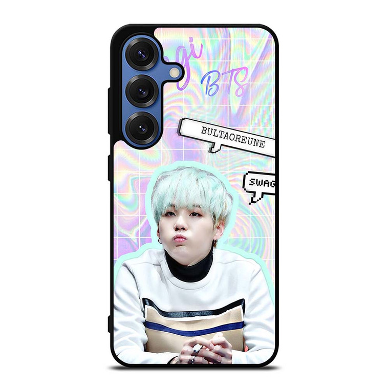 BTS SUGA CUTE Samsung Galaxy S25 Case Cover