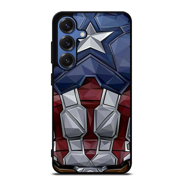 CAPTAIN AMERICA SUIT ARMOR AVENGERS Samsung Galaxy S25 Case Cover