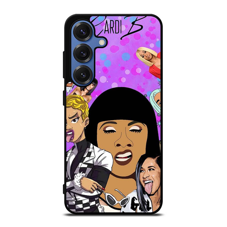 CARDI B CARTOON Samsung Galaxy S25 Case Cover
