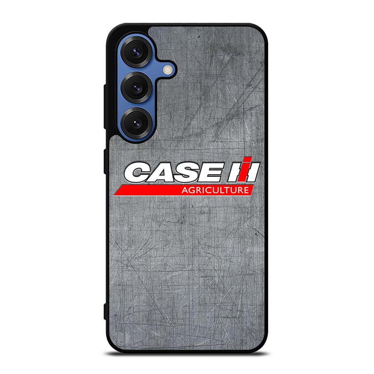 CASE IH ICON AGRICULTURE METAL LOGO Samsung Galaxy S25 Case Cover