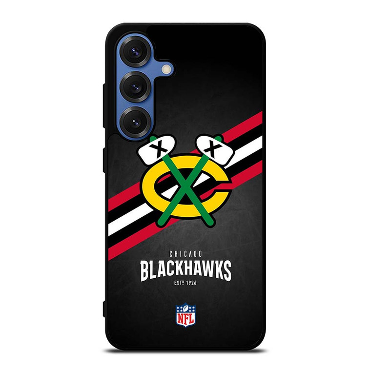 CHICAGO BLACKHAWKS NFL SYMBOL Samsung Galaxy S25 Case Cover