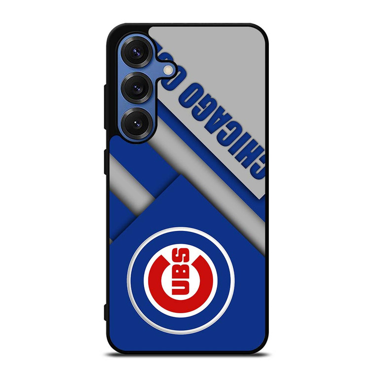 CHICAGO CUBS UBS MLB LOGO Samsung Galaxy S25 Case Cover