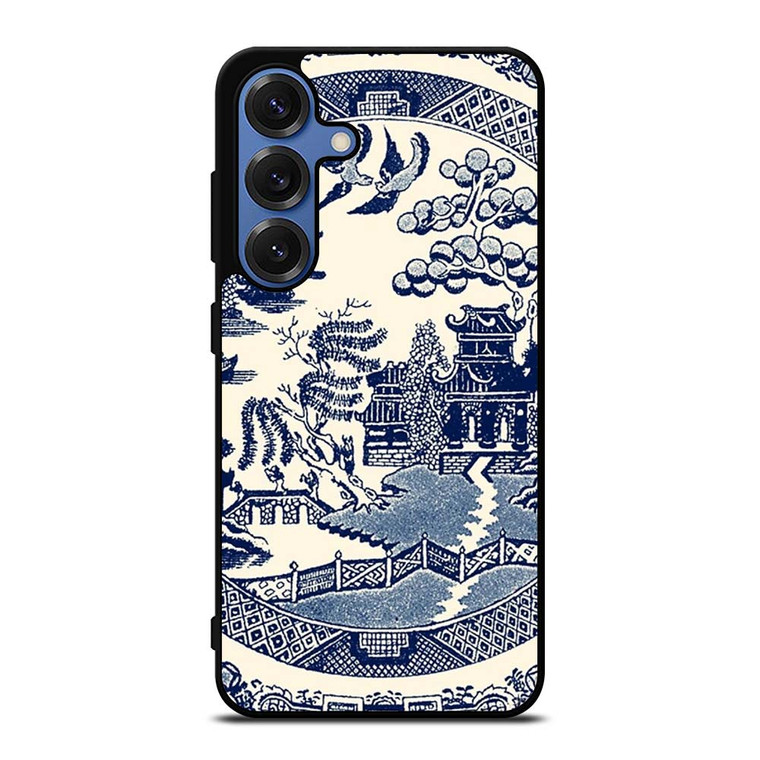 CHINESE BLUE ART Samsung Galaxy S25 Case Cover