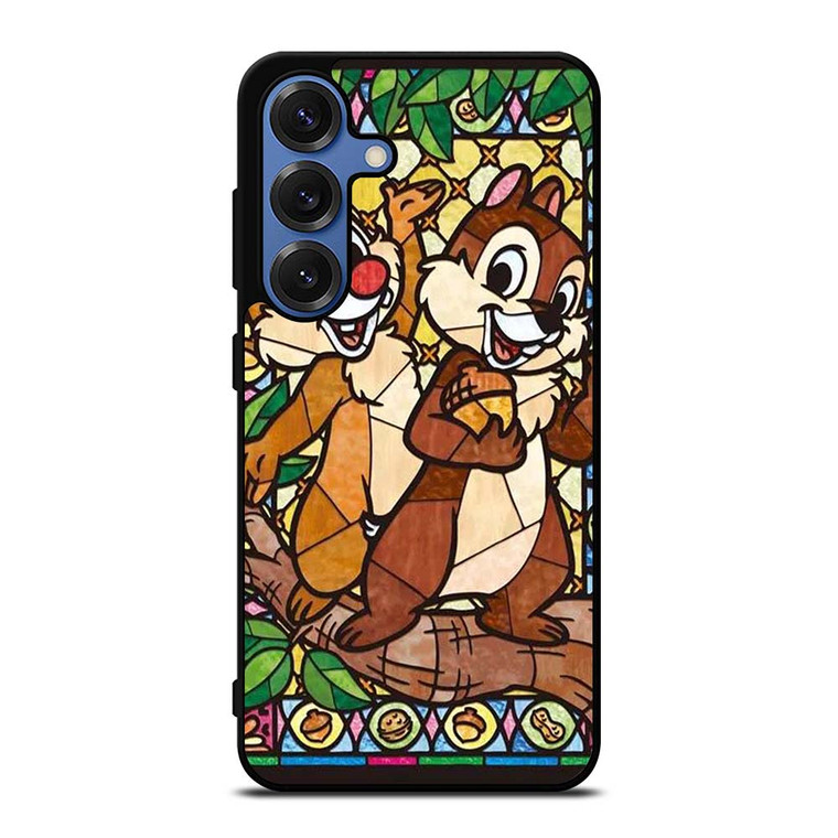 CHIP AND DALE DISNEY GLASS Samsung Galaxy S25 Case Cover