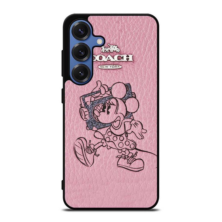 COACH MINNIE MOUSE PINK Samsung Galaxy S25 Case Cover