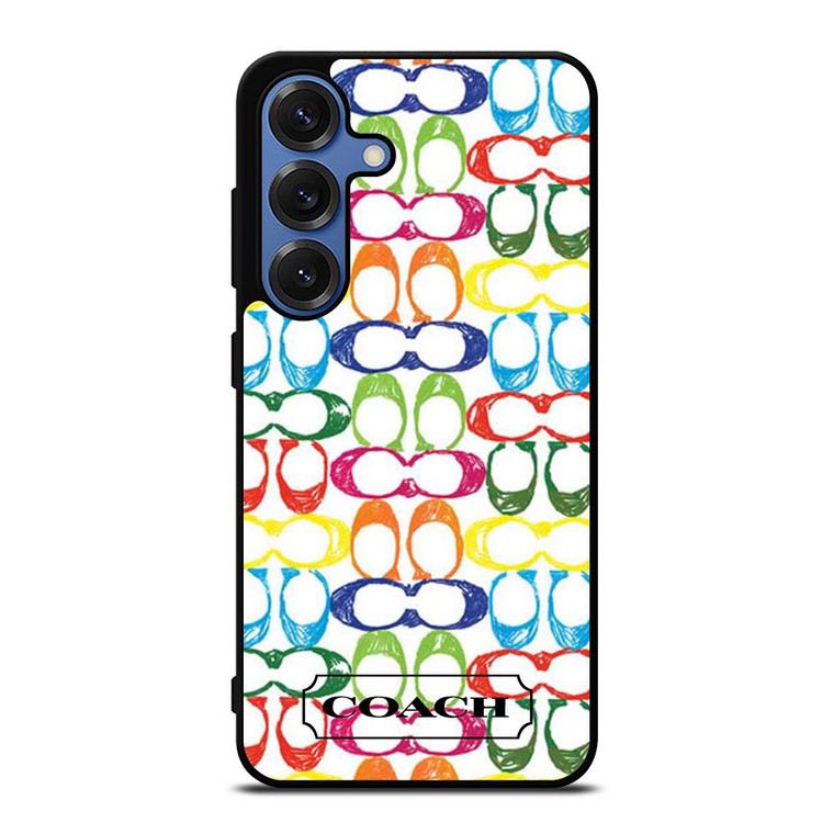 COACH NEW YORK COLORFUL 2 Samsung Galaxy S25 Case Cover