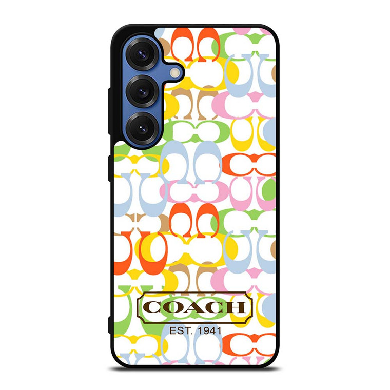 COACH NEW YORK COLORFUL Samsung Galaxy S25 Case Cover