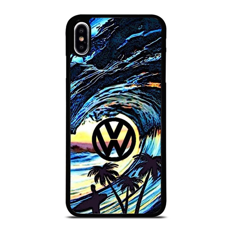 VOLKSWAGEN VW LOGO OCEAN iPhone XS Max Case Cover