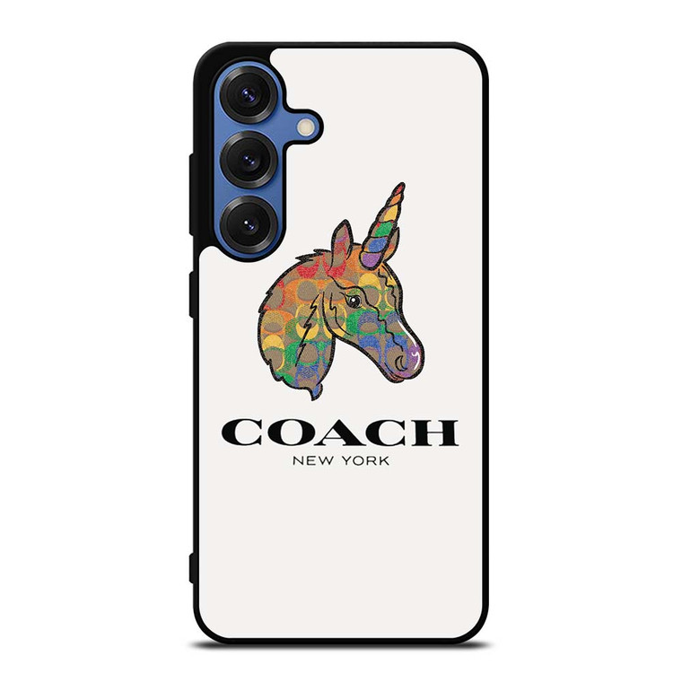 COACH NEW YORK UNICORN Samsung Galaxy S25 Case Cover