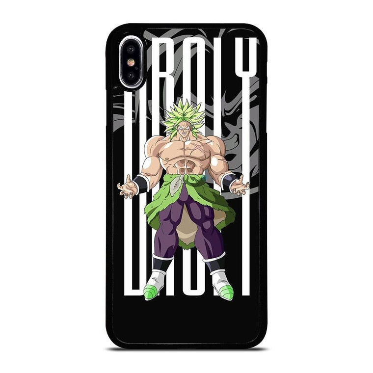 BROLY LEGENDARY SAIYAN DRAGON BALL iPhone XS Max Case Cover