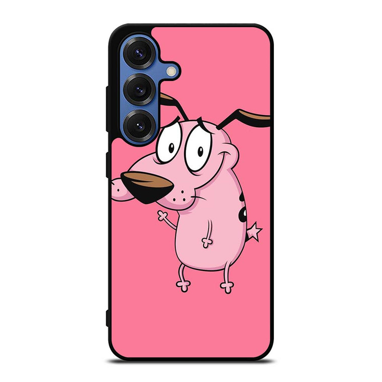 COURAGE THE COWARDLY DOG CARTOON Samsung Galaxy S25 Case Cover COURAGE THE COWARDLY DOG CARTOON Samsung Galaxy S25 Case Cover