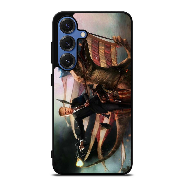 DONALD TRUMP AMERICAN RAPTOR Samsung Galaxy S25 Case Cover